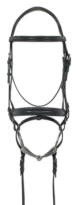 ERS Ovation® Comfort Crown Dressage Bridle
