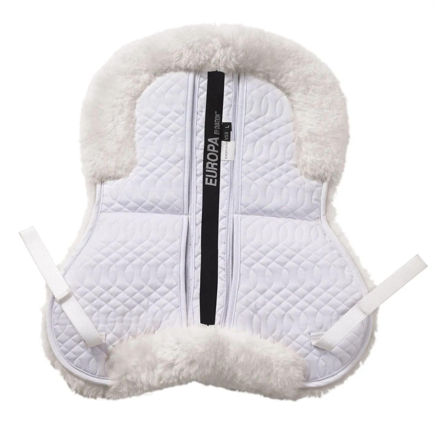 ERS Ovation® Europa™ Sheepskin Solid Spine 4-Shim Half Pad