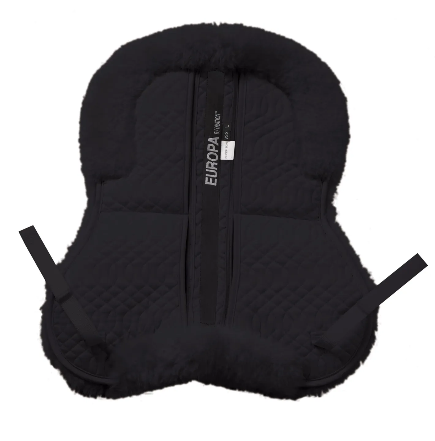 ERS Ovation® Europa™ Sheepskin Solid Spine 4-Shim Half Pad
