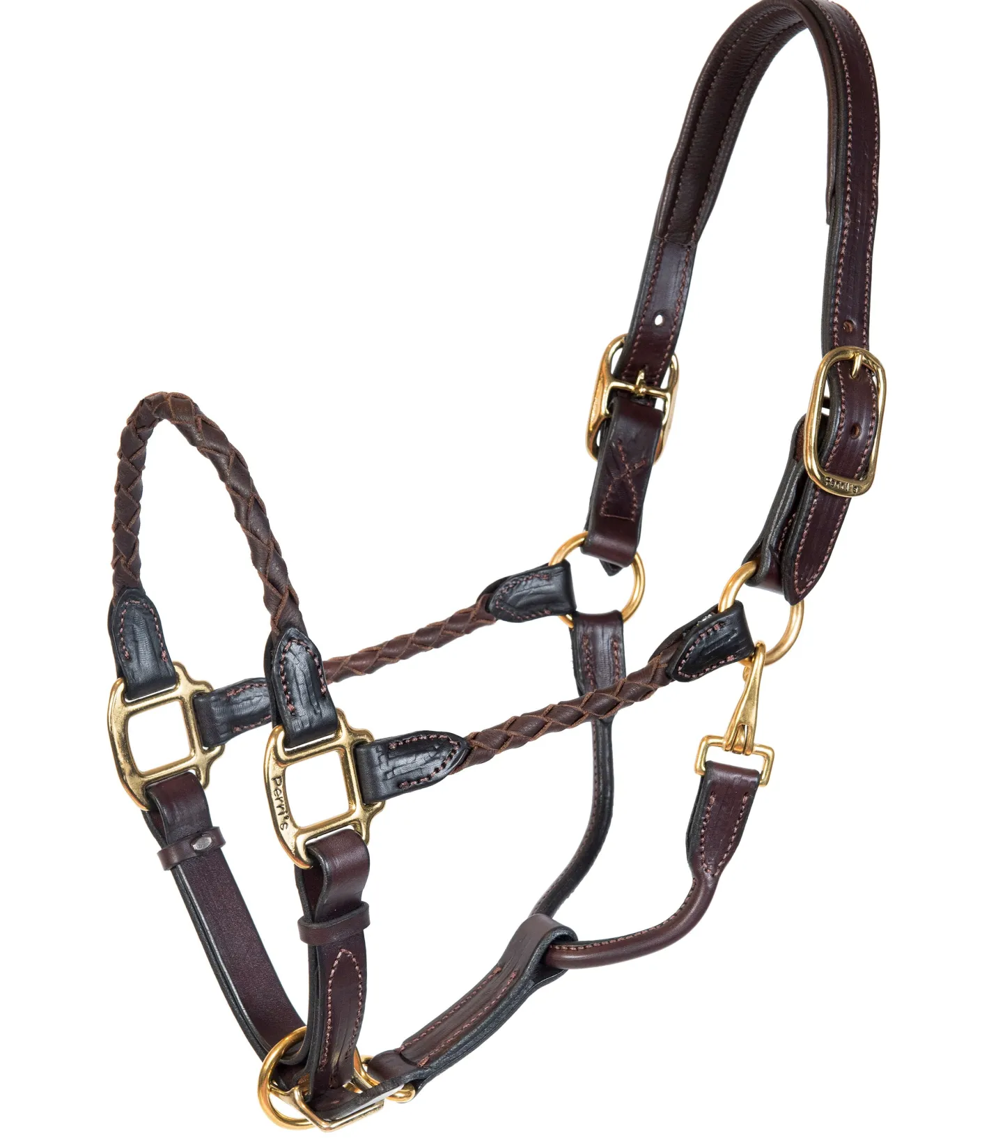 PERRIS LEATHER Perri’s® Braided Leather Halter