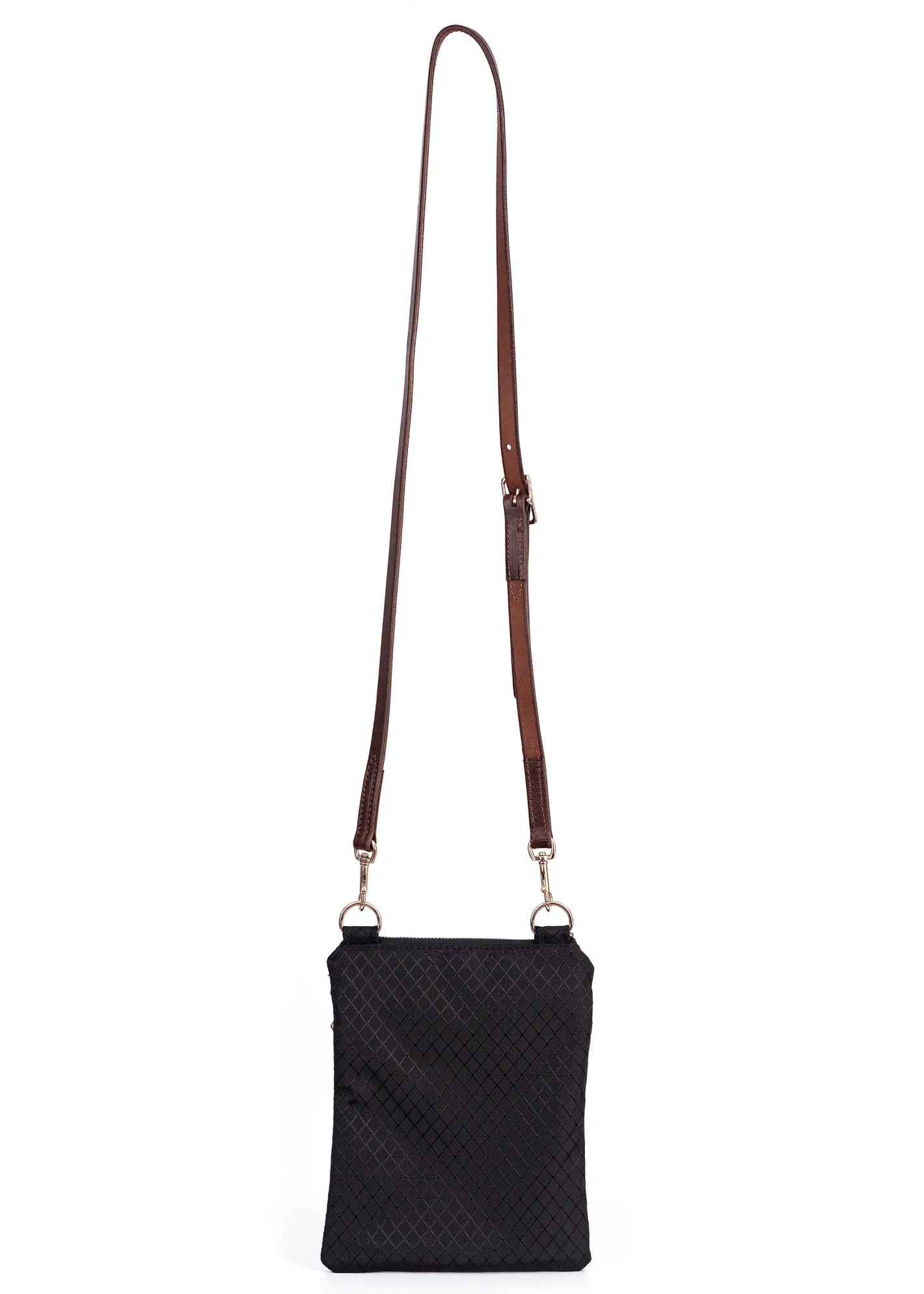 PERRIS LEATHER Perri’s® Champion Crossbody Bag with Leather Accents