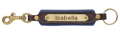 PERRIS LEATHER Perri’s® Padded Leather Key Chain with Nameplate