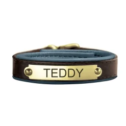 PERRIS LEATHER Perri’s® Padded Leather Nameplate Bracelet