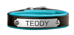 PERRIS LEATHER Perri’s® Padded Leather Nameplate Bracelet