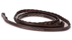 PERRIS LEATHER Perri’s® Professional Fancy-Stitched Leather Bridle
