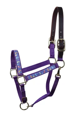 PERRIS LEATHER Perri’s® Ribbon Trim Breakaway Halter