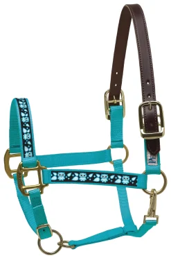PERRIS LEATHER Perri’s® Ribbon Trim Breakaway Halter