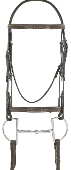 ERS Pessoa® Pro Fancy-Stitched Raised Bridle