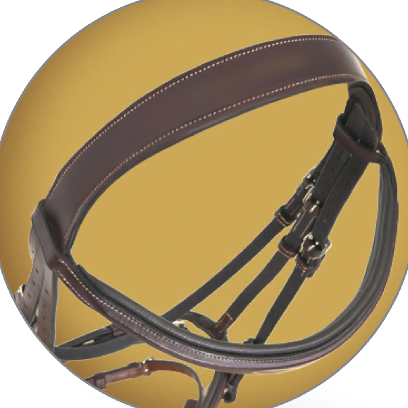 ERS Pessoa® Pro Fancy-Stitched Raised Bridle