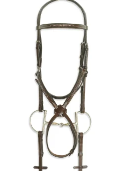 ERS Pessoa® Pro Fancy-Stitched Figure-8 Bridle