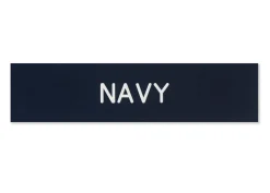 DOVER DROPSHIP Plastic Stall Plate - 1 or 2 lines