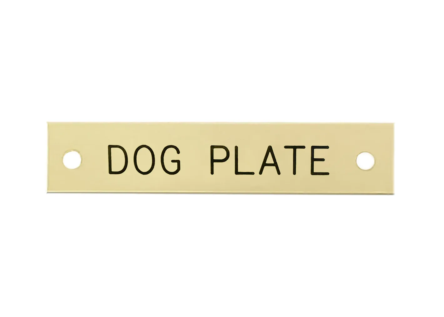 DOVER DROPSHIP Rectangular Dog Collar Nameplate