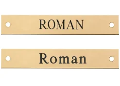 DOVER DROPSHIP Rectangular Dog Collar Nameplate