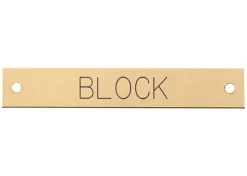 DOVER DROPSHIP Rectangular Dog Collar Nameplate