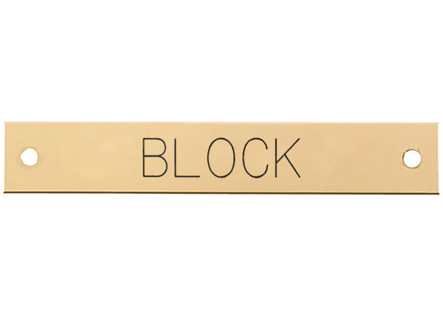 DOVER DROPSHIP Rectangular Dog Collar Nameplate
