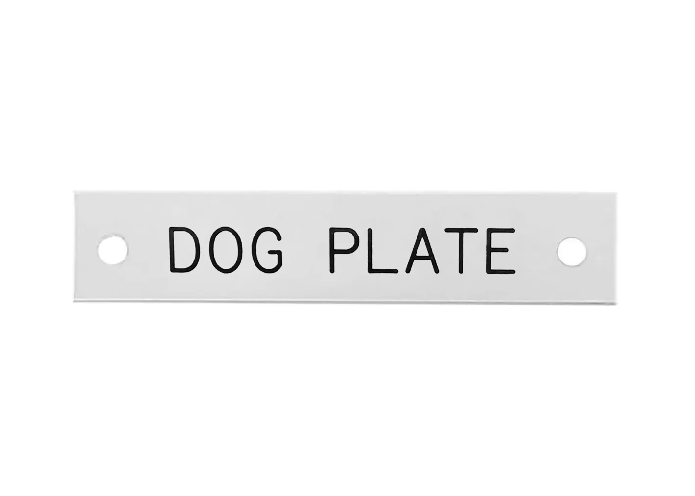 DOVER DROPSHIP Rectangular Dog Collar Nameplate