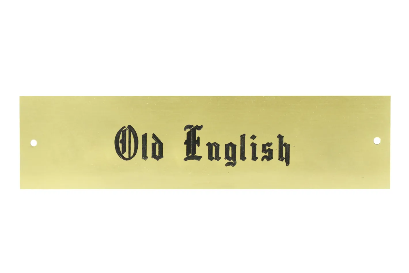 DOVER DROPSHIP Rectangular Halter Nameplate - 1 or 2 lines