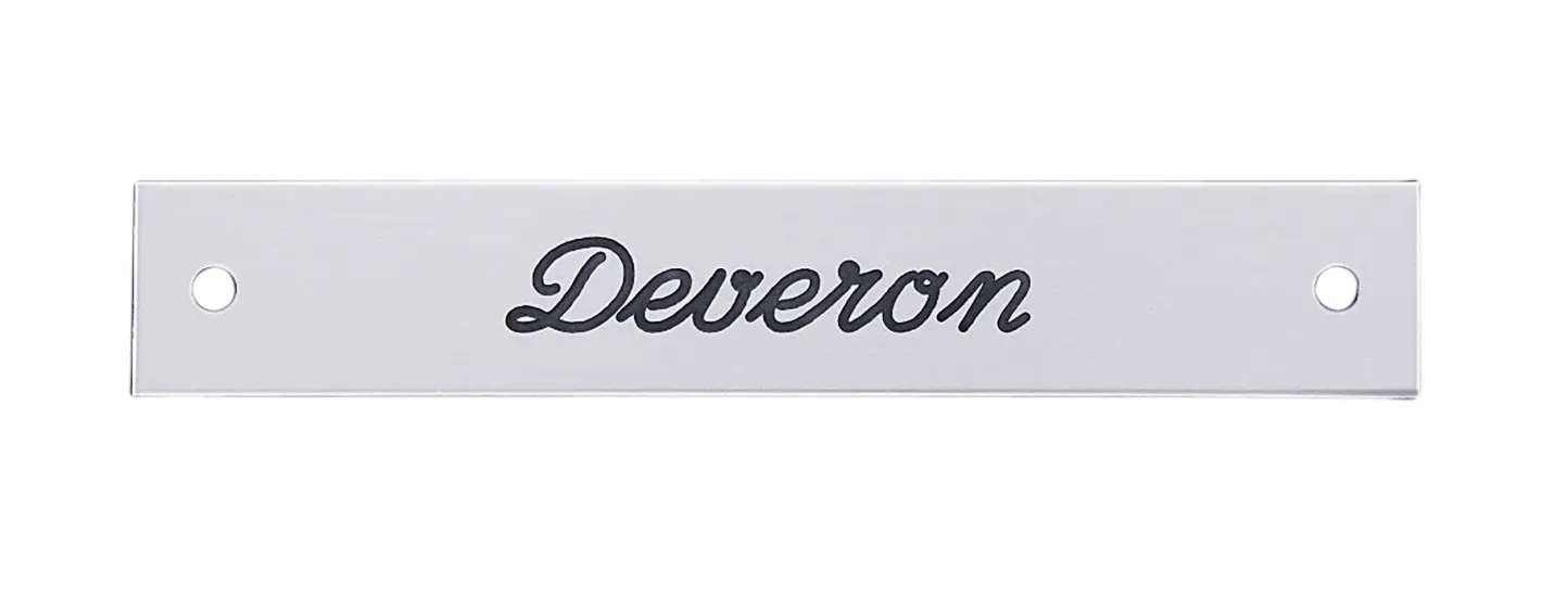 DOVER DROPSHIP Rectangular Halter Nameplate - 1 or 2 lines