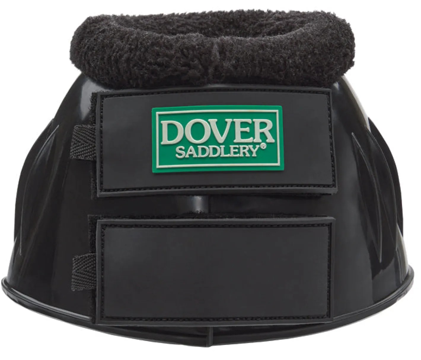 S.K. INTERNATIONAL Rider's International™ PVC Hook-and-Loop Bell Boots with Fleece
