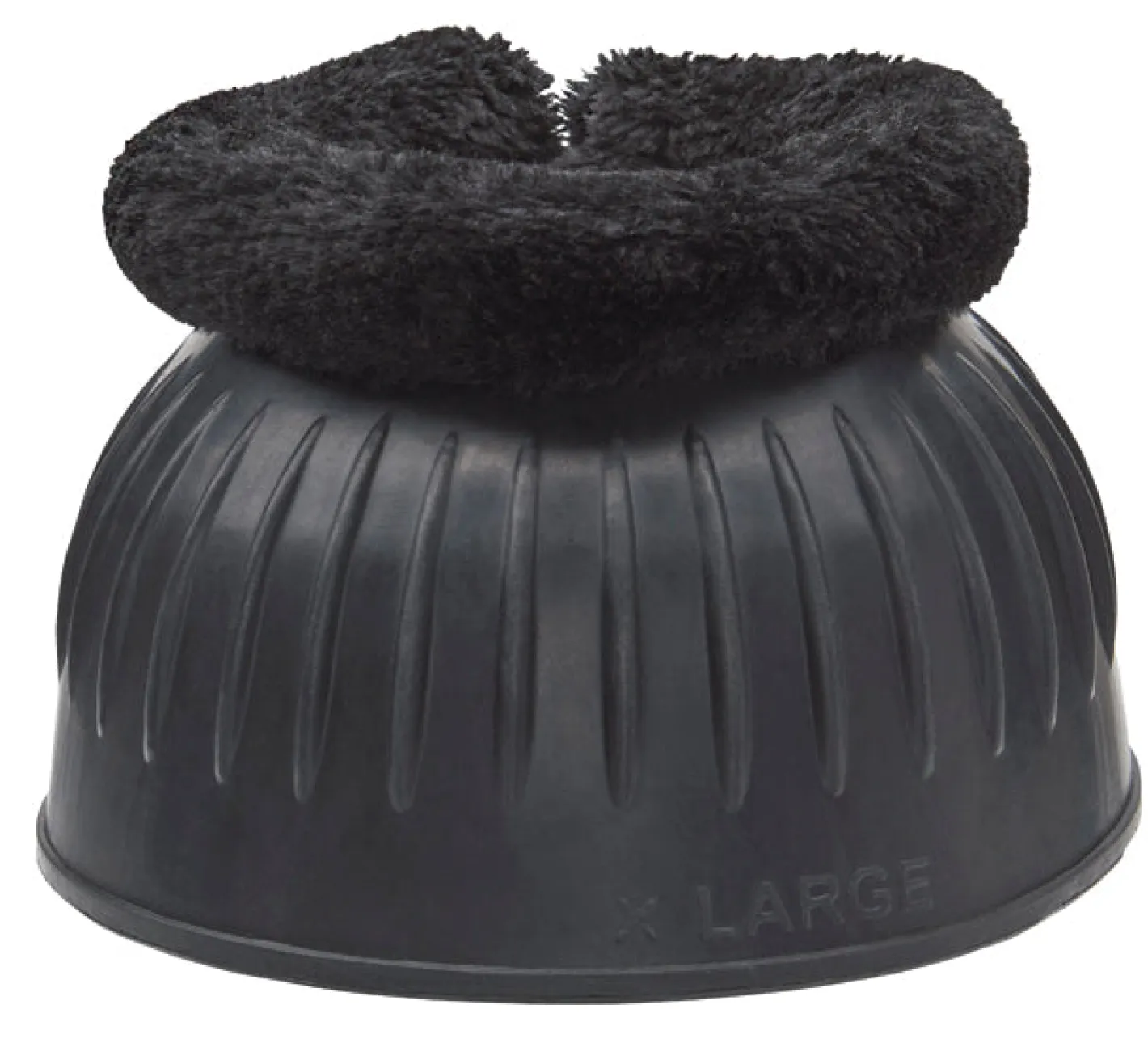 SHIVAM Rider’s International™ Rubber Hook & Loop Bell Boots with Fleece