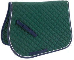 RR GLOBE Rider’s International™ Quilted All-Purpose Piped Saddle Pad