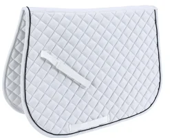 RR GLOBE Rider’s International™ Quilted All-Purpose Piped Saddle Pad