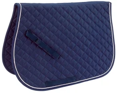 RR GLOBE Rider’s International™ Quilted All-Purpose Piped Saddle Pad