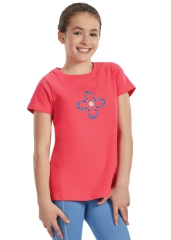 Kids KIRSCH Riding Sport™ Girls’ Horseshoe Daisy Tee
