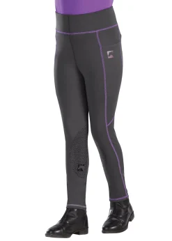 Kids KARAN LETEX Riding Sport™ Kids’ Poppy Knee-Patch Tight