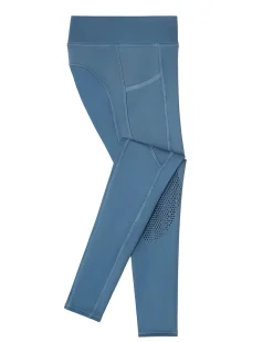 Kids KARAN LETEX Riding Sport™ Kids’ Winter Knee-Patch Tech Tight