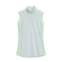 KIRSCH Riding Sport™ Ladies’ Airflow Quarter-Zip Print Sleeveless Shirt