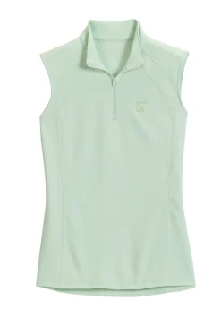 KIRSCH Riding Sport™ Ladies’ Airflow Quarter-Zip Solid Sleeveless Shirt