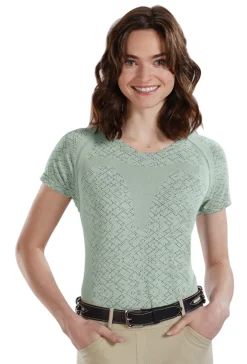 KIRSCH Riding Sport™ Ladies’ Ruby Seamless Short Sleeve Shirt