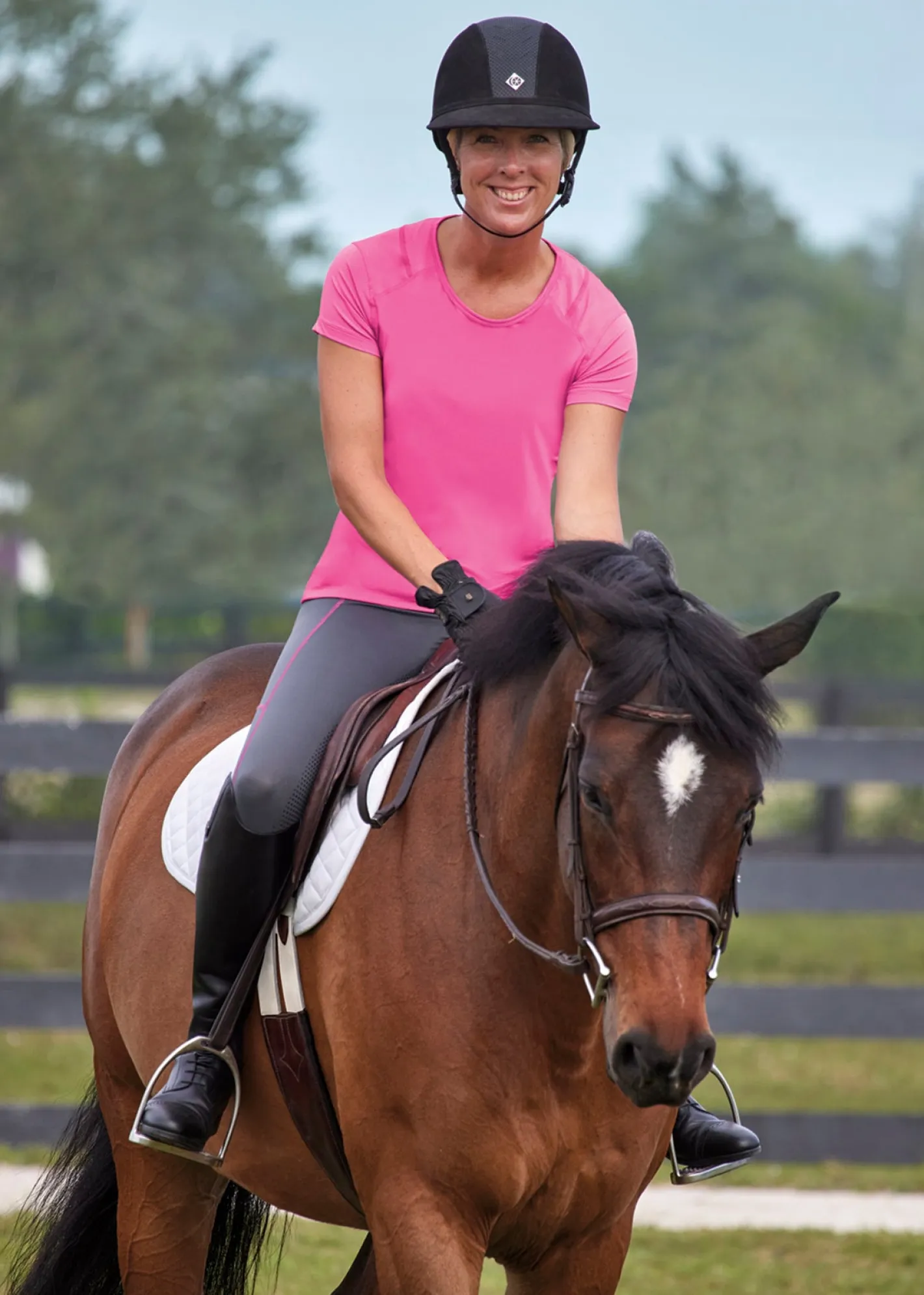 KIRSCH Riding Sport™ Ladies’ Whitney Short Sleeve Shirt