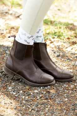 Women LORD SHIVA EXPORTS Riding Sport™ Ladies’ Provenance Zip Paddock Boots