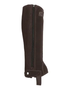S.K. SHOES AND BOOTS Riding Sport™ Adults’ Synthetic Suede Half Chaps with Silicone Grip Patches