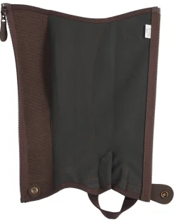 Kids S.K. SHOES AND BOOTS Riding Sport™ Kids’ Synthetic Suede Half Chaps with Silicone Grip Patches