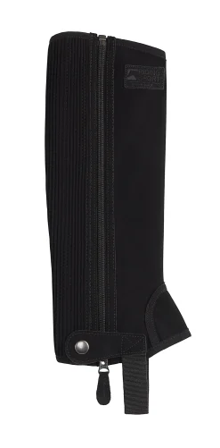 Kids S.K. SHOES AND BOOTS Riding Sport™ Kids’ Synthetic Suede Half Chaps with Silicone Grip Patches