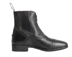 Women S.K. SHOES AND BOOTS Riding Sport™ Ladies' Essential Leather Zip Paddock Boots
