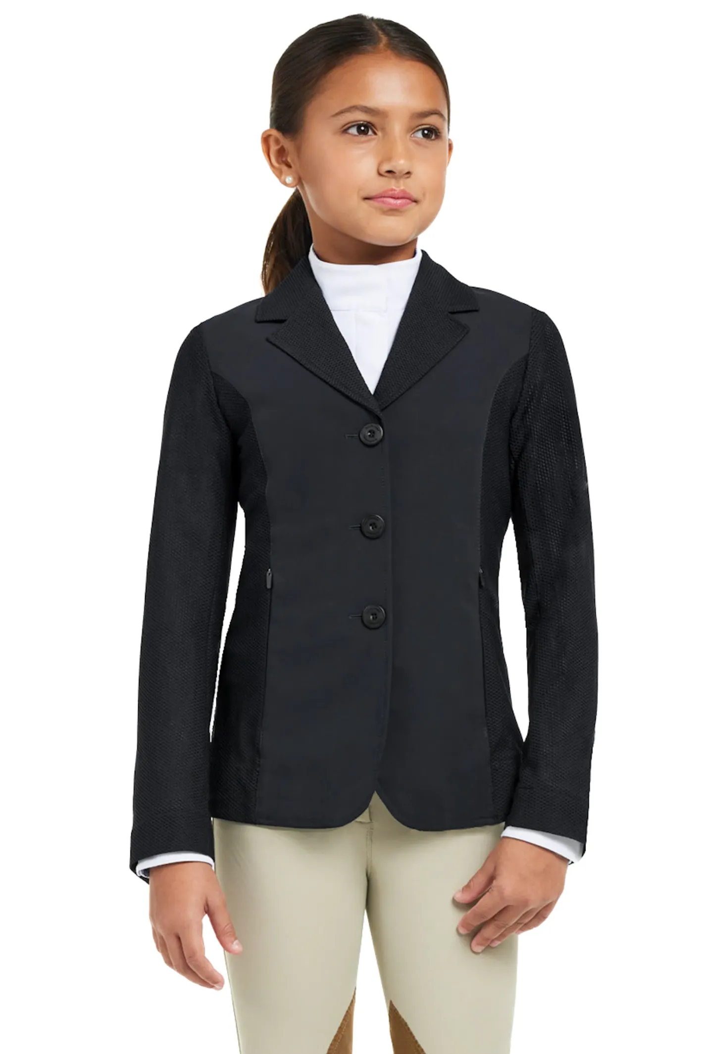 Kids RJ CLASSICS R.J. Classics Girls’ Harmony Jr. Mesh Show Coat 2.0
