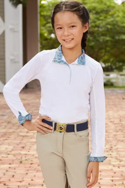 Kids RJ CLASSICS R.J. Classics Girls’ Maddie 37.5® Long Sleeve Show Shirt