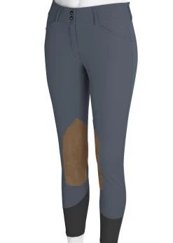 RJ CLASSICS R.J. Classics Ladies’ Anna Mid-Rise Front-Zip Knee-Patch Breech