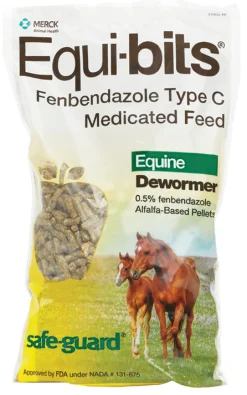 ANIMAL HEALTH INT Safe-Guard® Equi-Bits® Fenbendazole Type C Medicated Feed