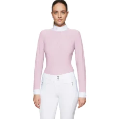 SAMSHIELD ® Aline Crystal Long-Sleeve Show Shirt