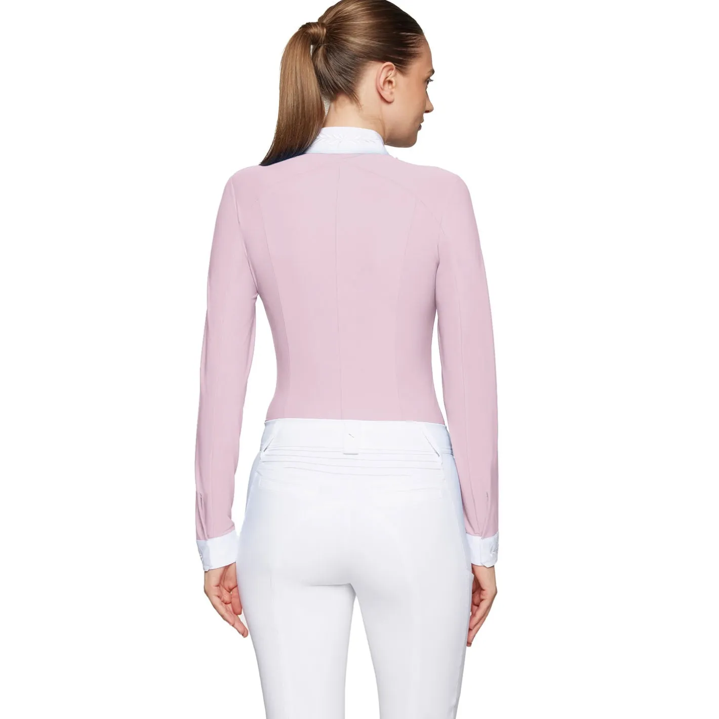 SAMSHIELD ® Aline Crystal Long-Sleeve Show Shirt