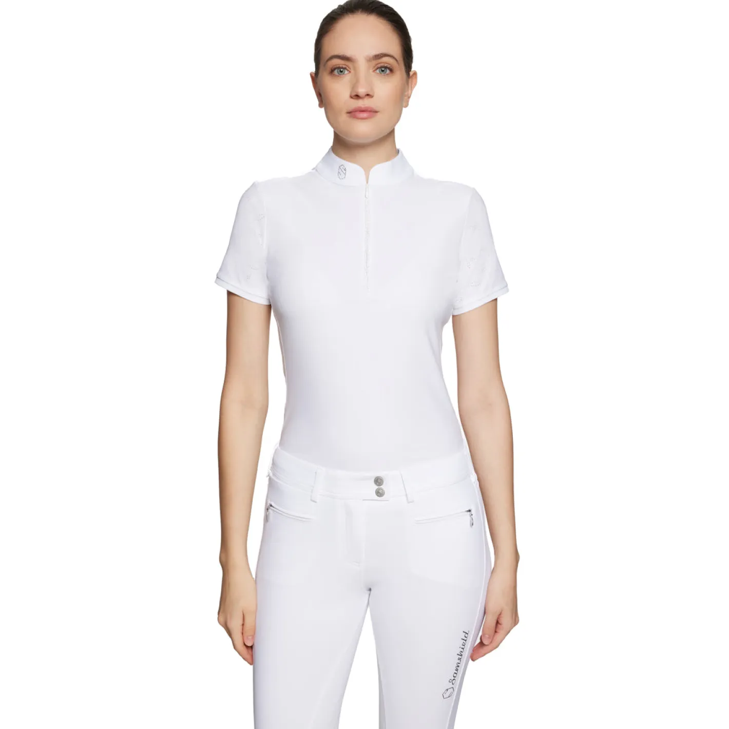 SAMSHIELD ® Ladies’ Aloise Air Short-Sleeve Show Shirt