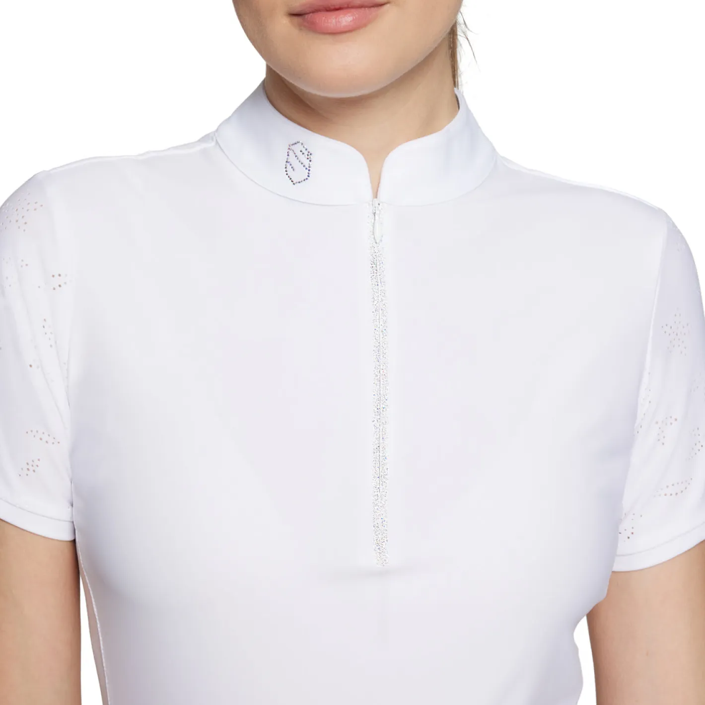 SAMSHIELD ® Ladies’ Aloise Air Short-Sleeve Show Shirt