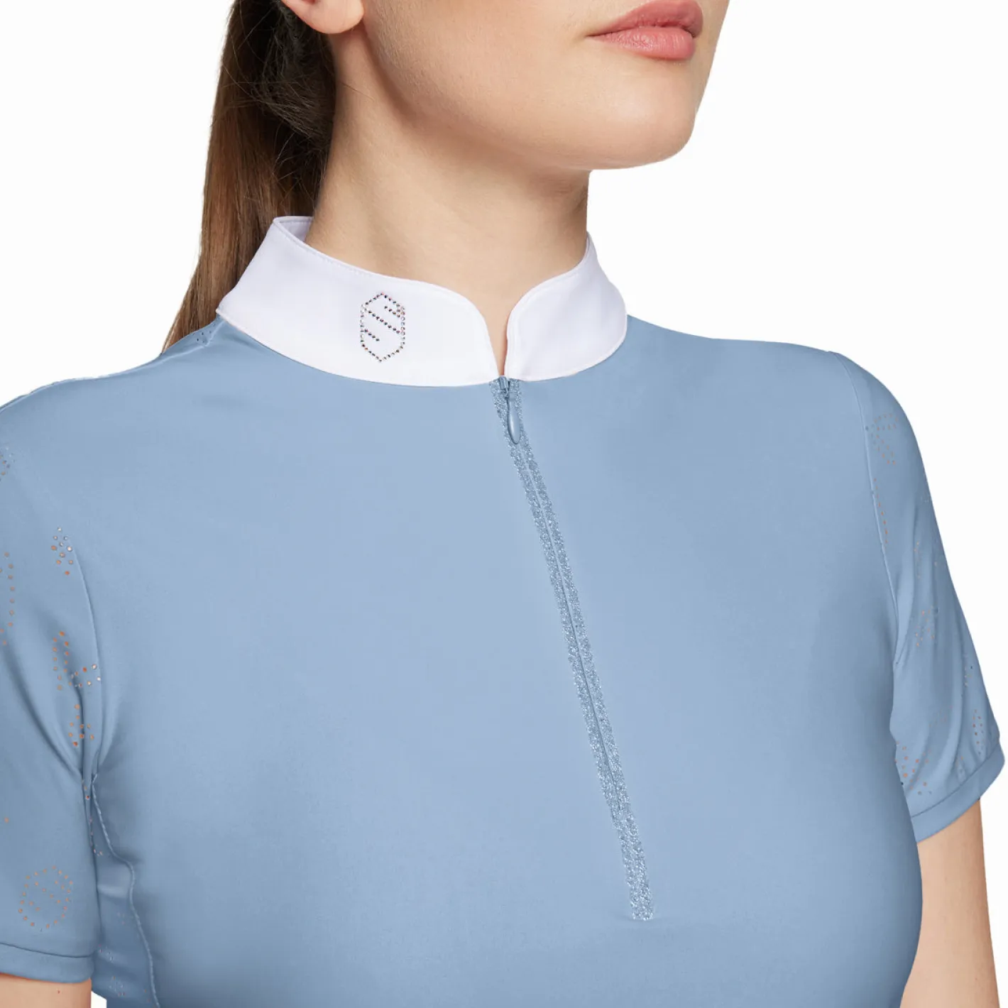 SAMSHIELD ® Ladies’ Aloise Air Short-Sleeve Show Shirt