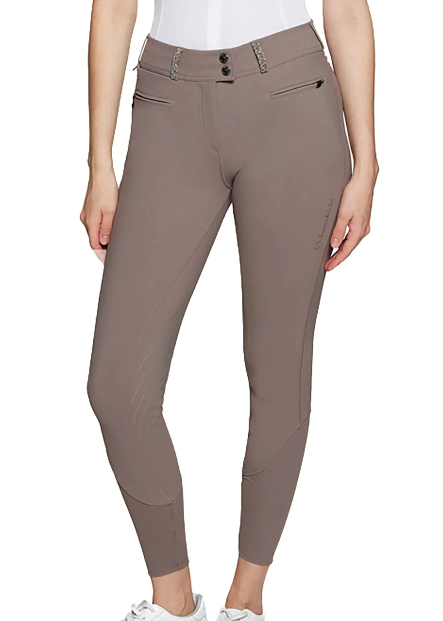 SAMSHIELD ® Ladies’ Chloe Crystal Knee-Grip Breech