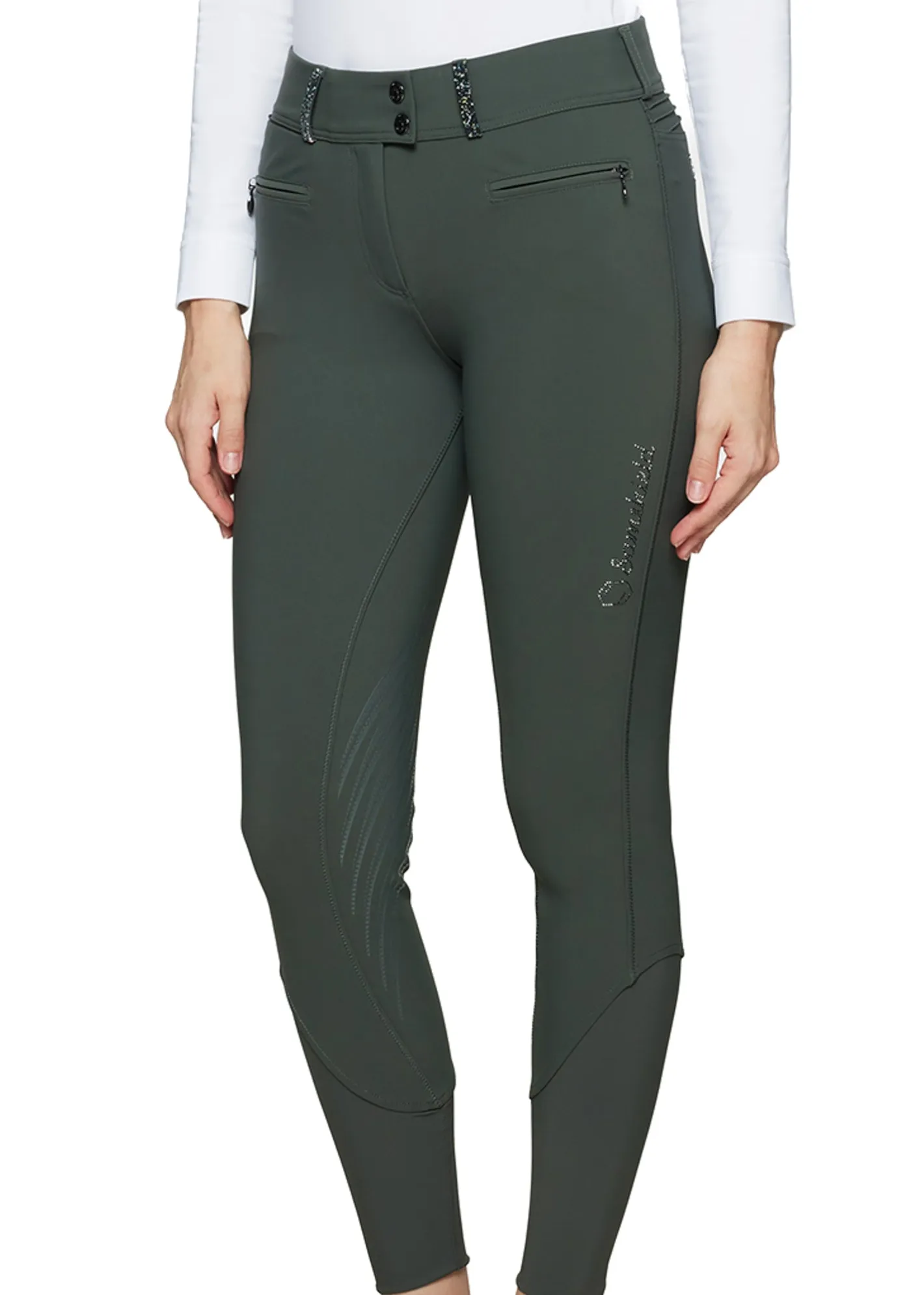 SAMSHIELD ® Ladies’ Clara Premium Knee-Patch Breech